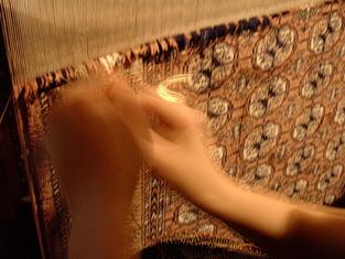 This photo of an Oriental Rug being woven in Samarqand, Uzbekistan was taken by AainaA-Ridtz from Malaysia.